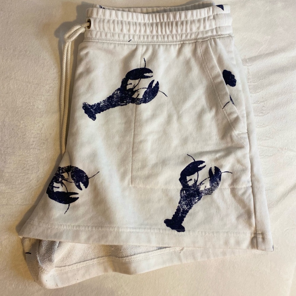 Lou & Grey Lobster Cozy Cotton Terry Shorts